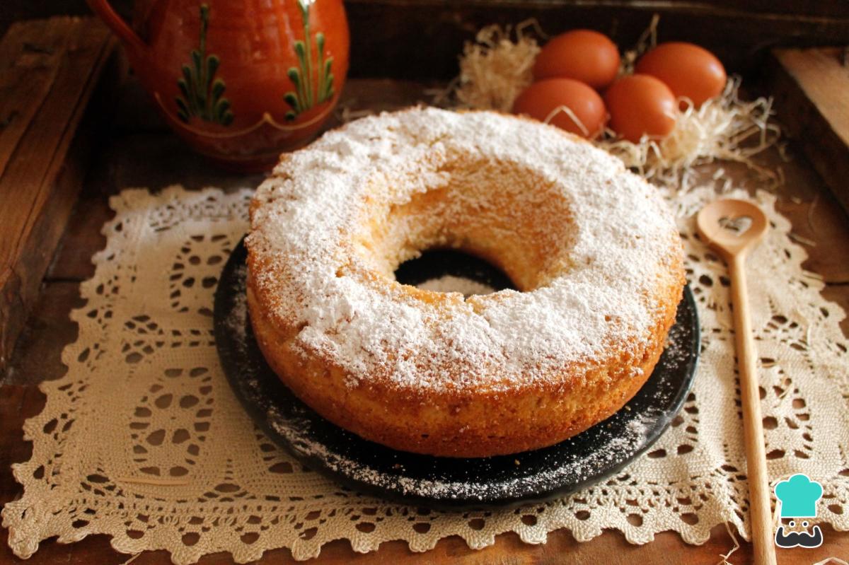 Receta de Bizcocho con harina de fuerza