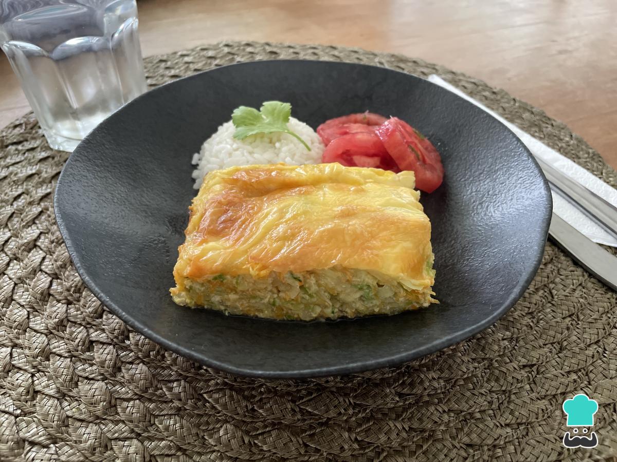 Receta de Budín de zapallo italiano sin pan