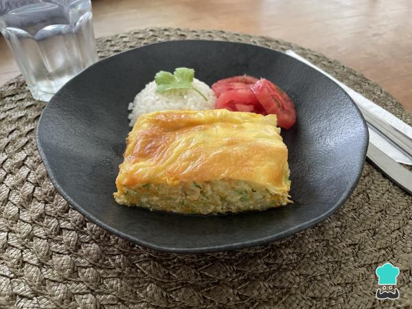 Receta de Budín de zapallo italiano sin pan