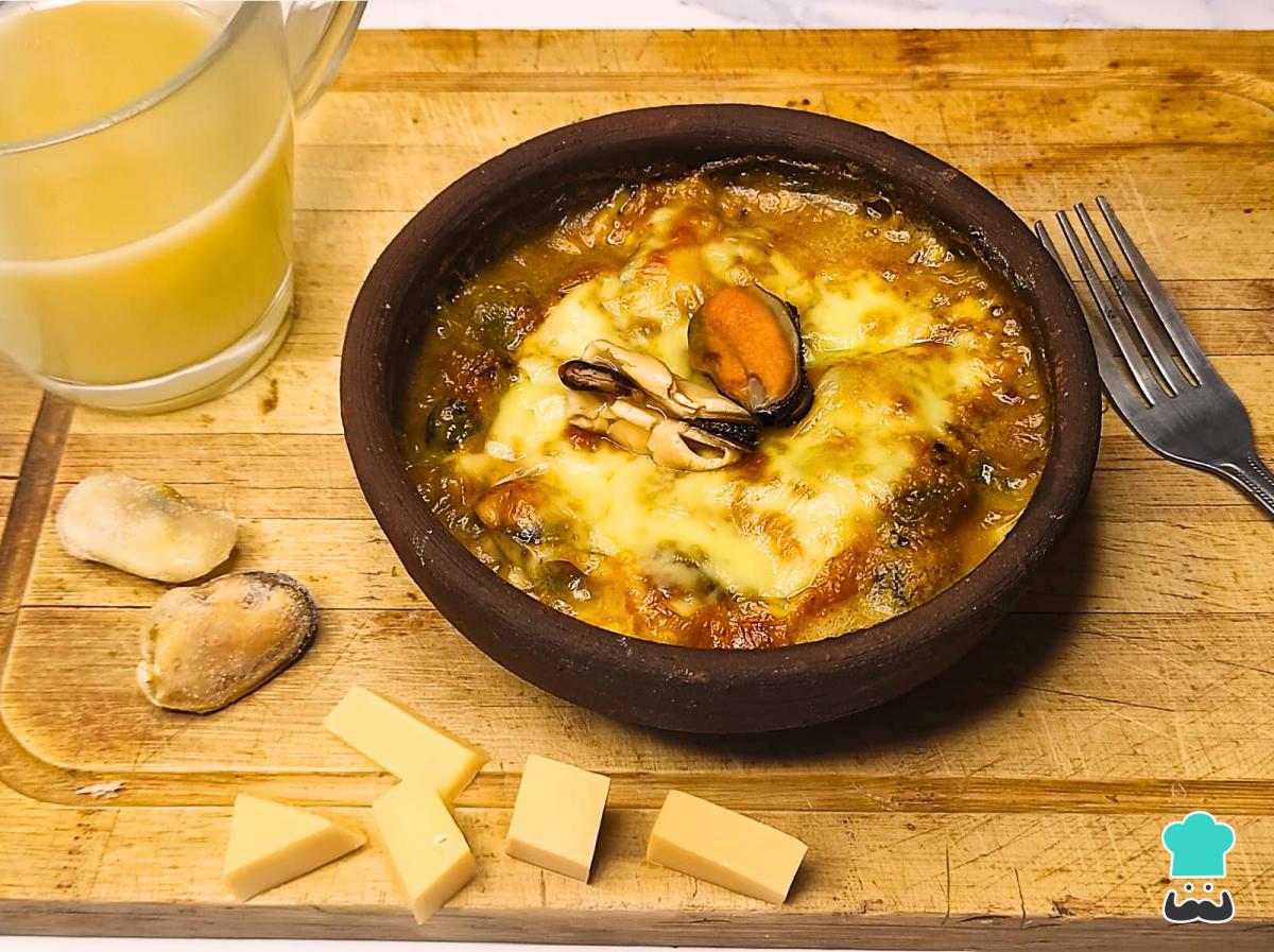 Receta de Chupe de mariscos