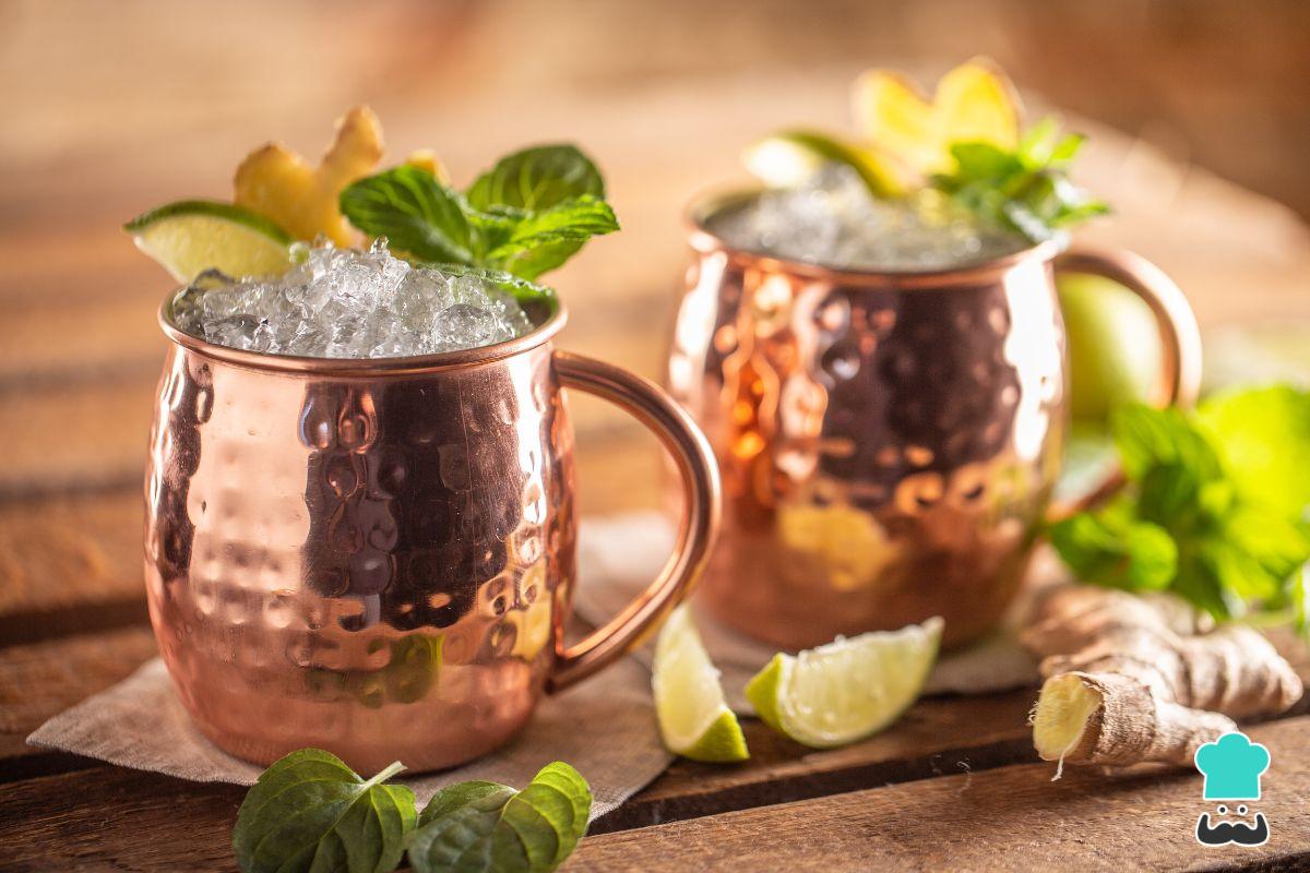 Moscow mule cocktail