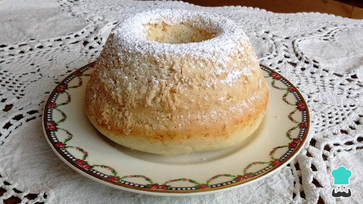 Receta de Queque esponjoso sin mantequilla