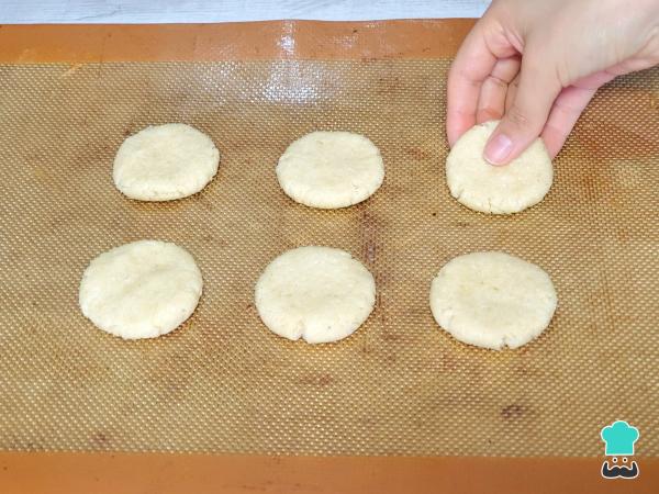 Receta de Galletas de mantequilla y coco - Paso 4