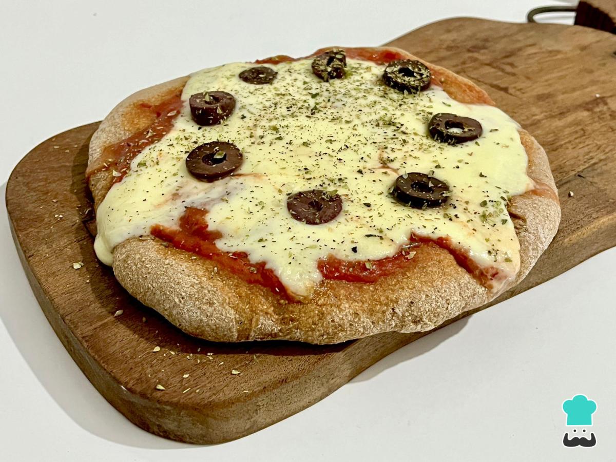 Receta de Pizza integral con levadura seca