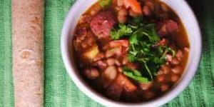 Frijoles charros sencillos