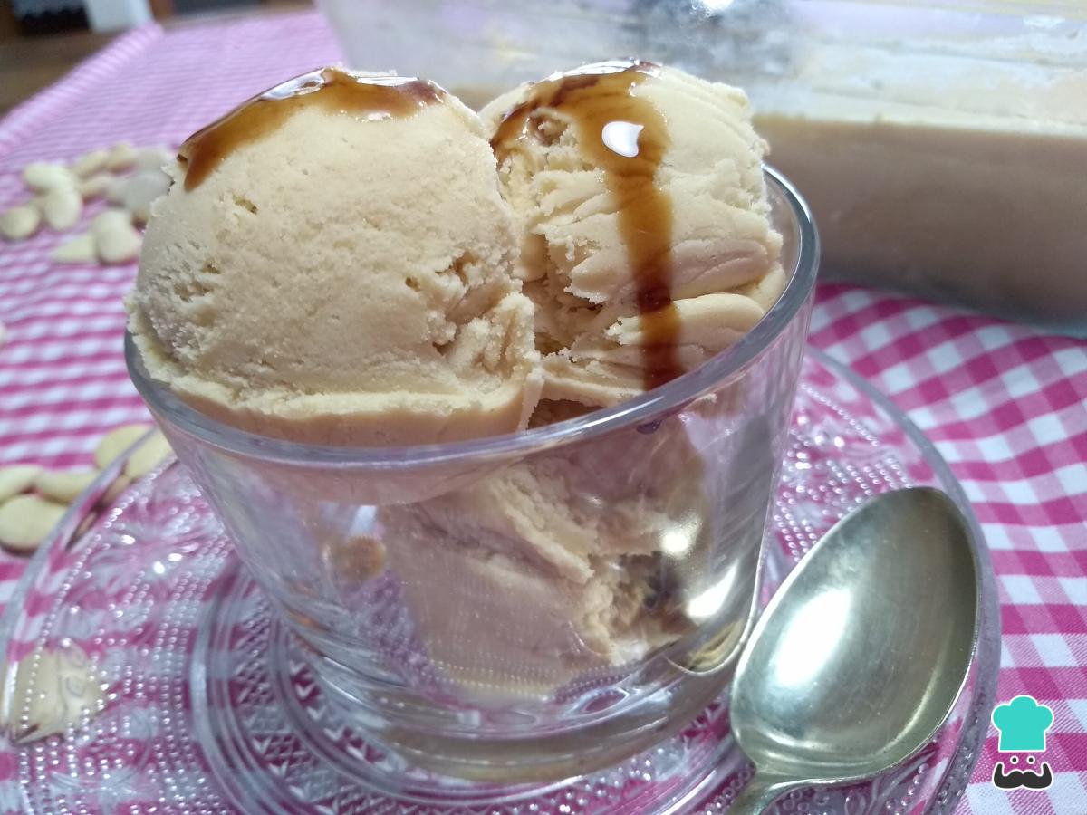 Receta de Helado de turrón de Jijona