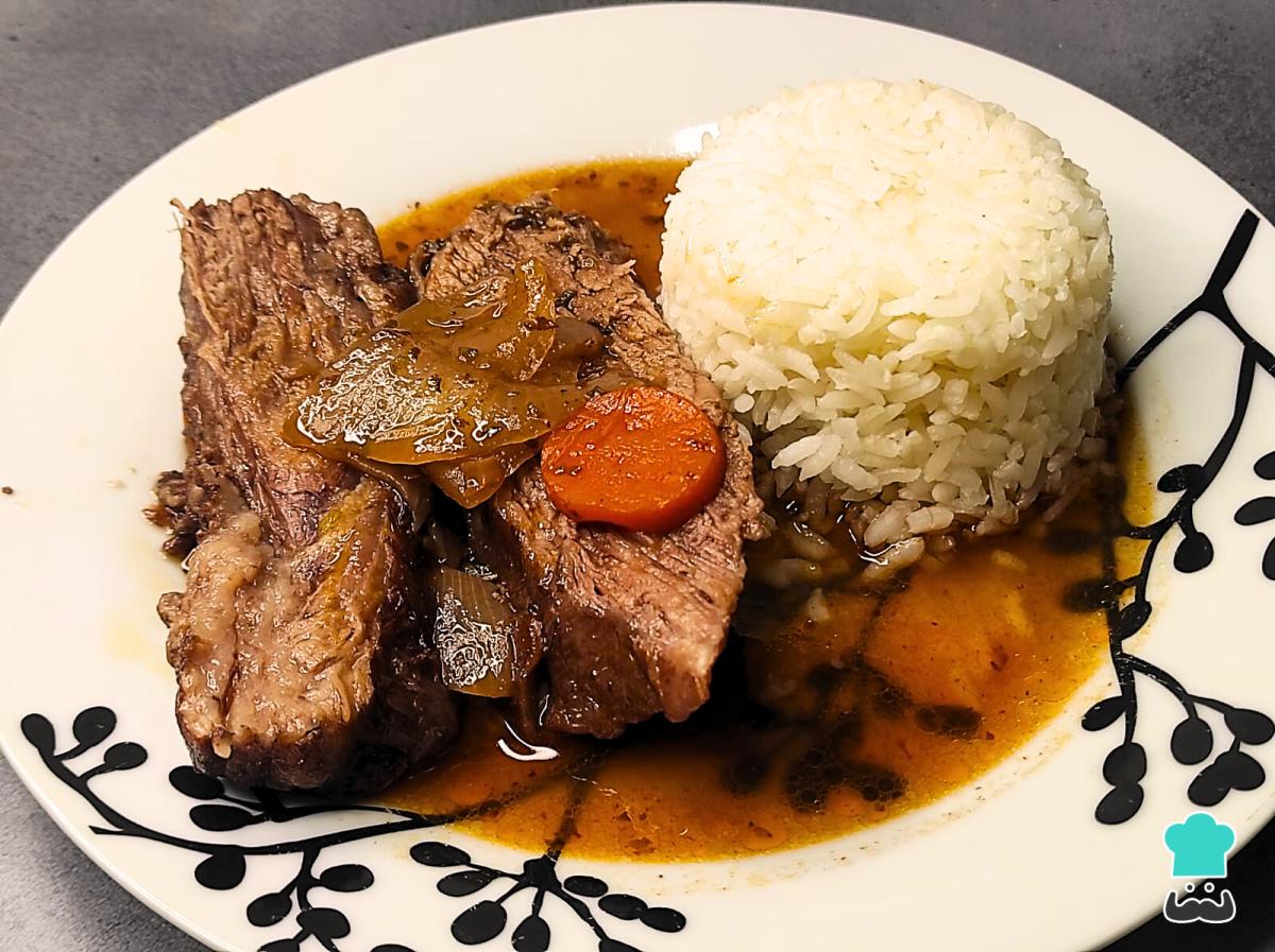 Receta de Plateada a la olla