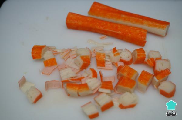 Receta de Cóctel de marisco con palitos de cangrejo - Paso 3