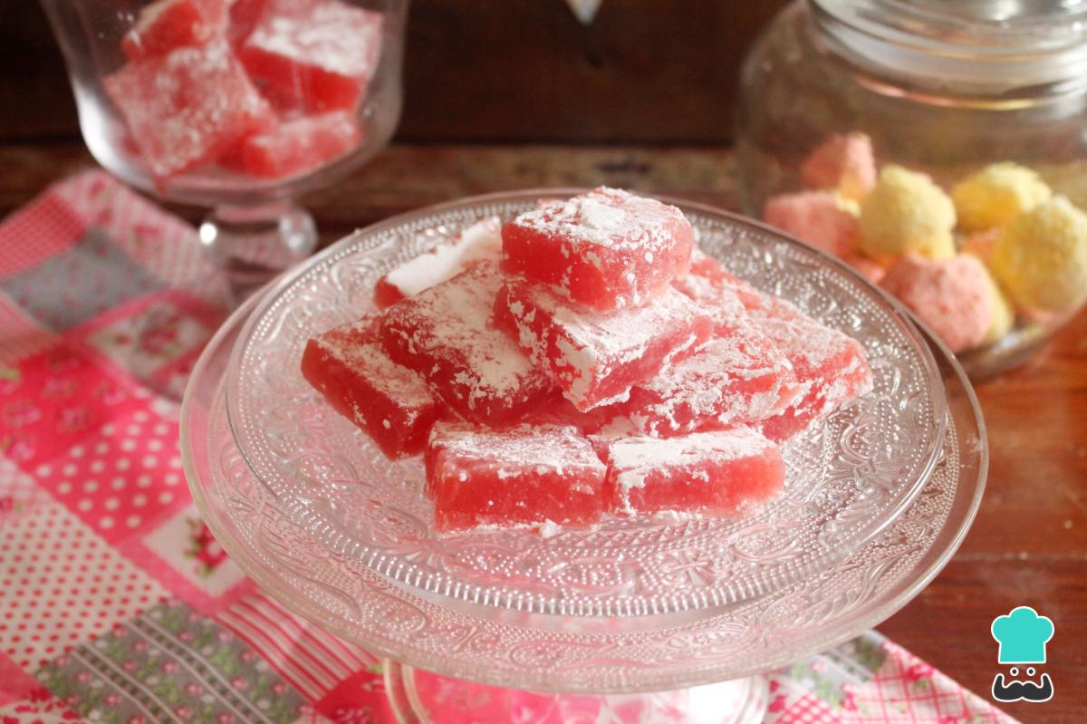 Receta de Delicias turcas