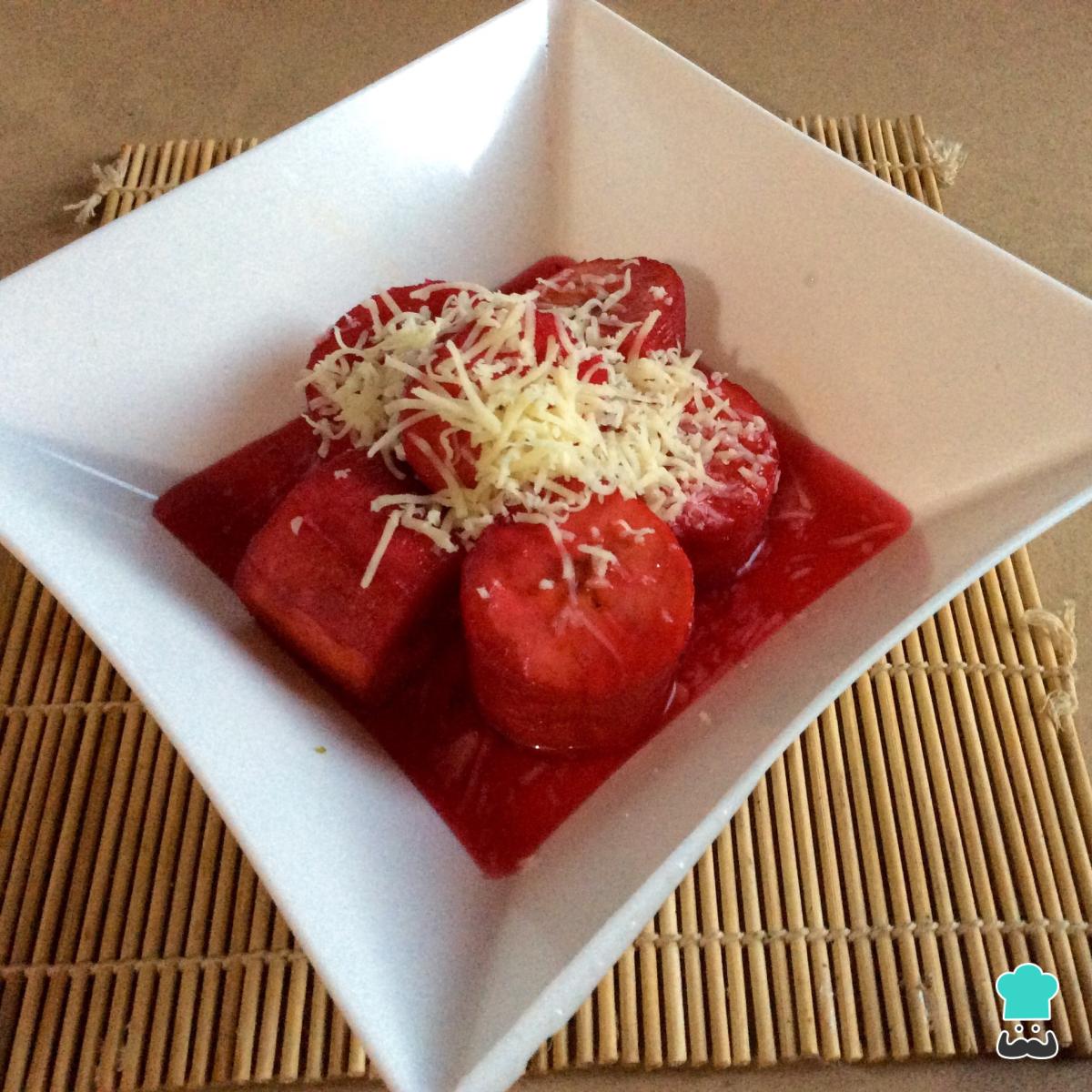 Receta de Plátanos tentación al horno