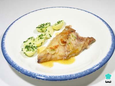 Receta de Besugo a la soja