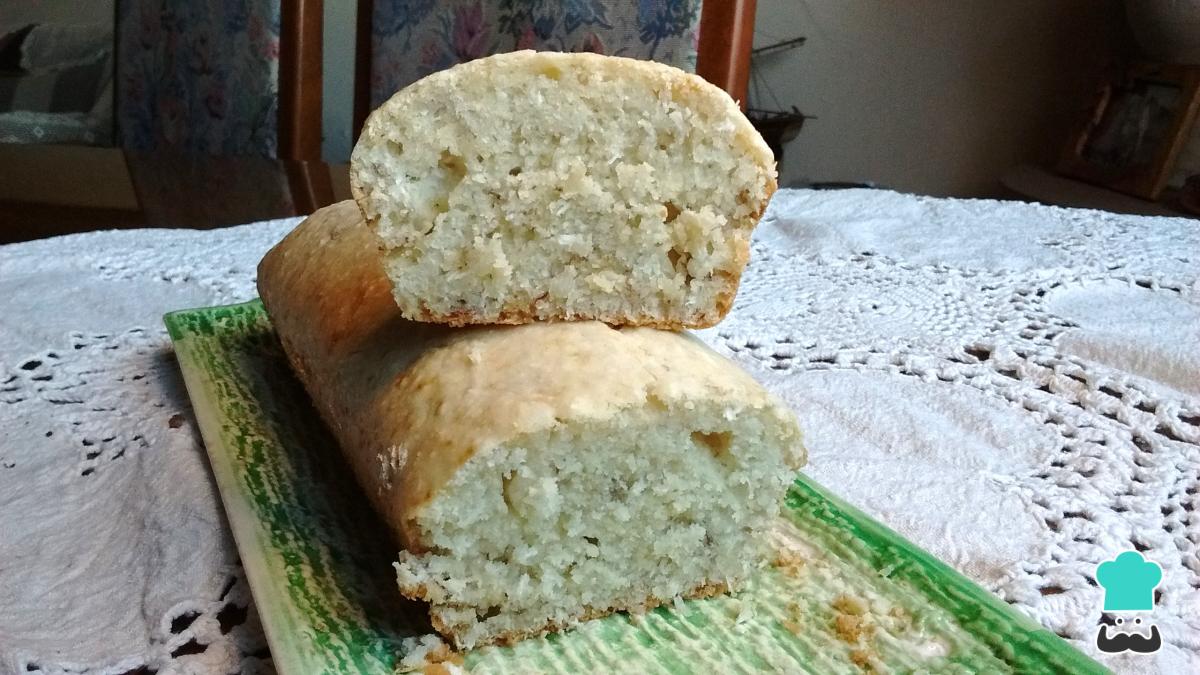 Receta de Budín de banana y coco