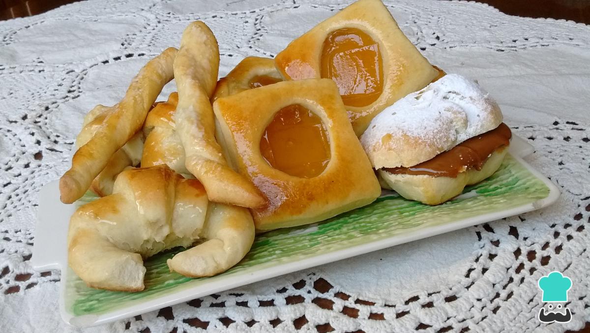 Receta de Facturas sin manteca