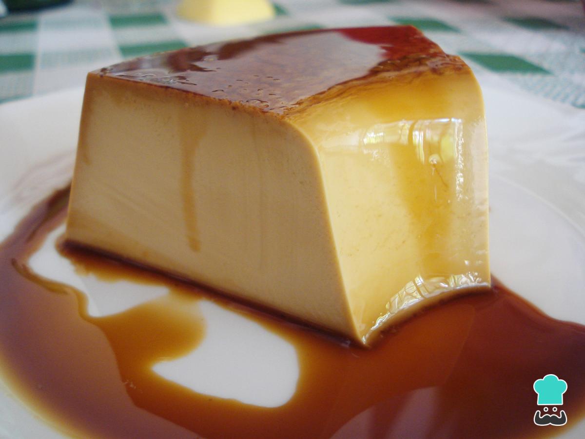 Receta de Flan de café con leche condensada