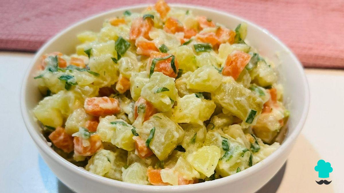 Receta de Papas mayo: la clásica ensalada chilena de patata con mayonesa que acompaña los asados