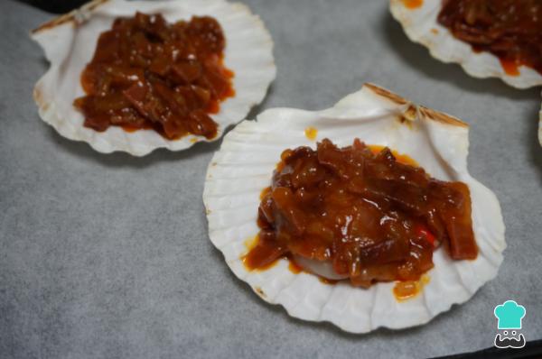 Receta de Vieiras a la gallega - Paso 5