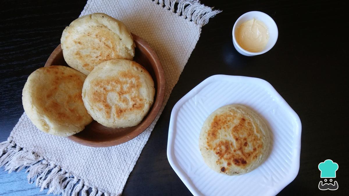 Receta de Arepa de queso