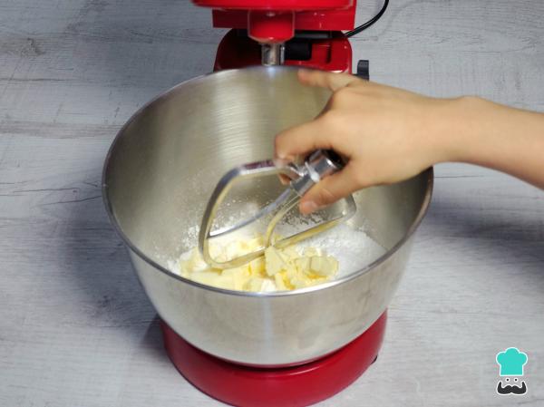 Receta de Alfajores peruanos de maicena - Paso 1