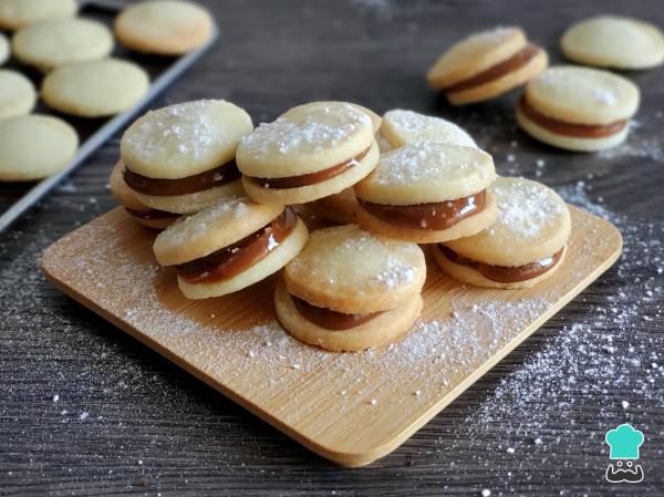 Receta de Alfajores peruanos de maicena - Paso 7