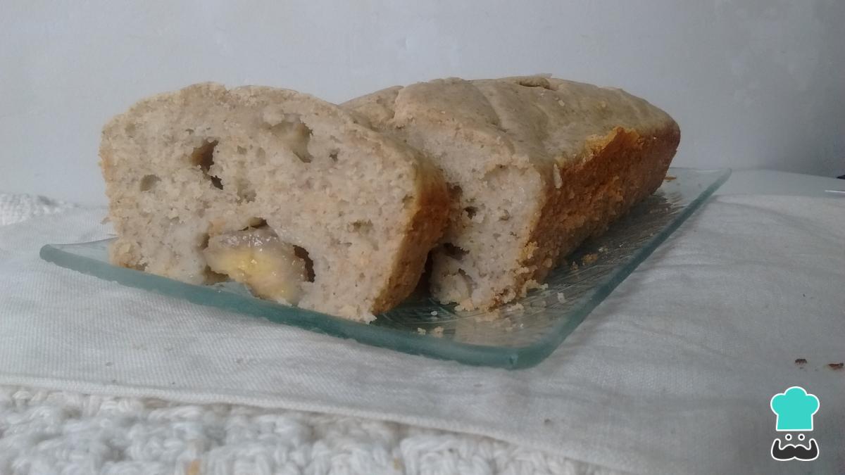 Receta de Budín de banana fit