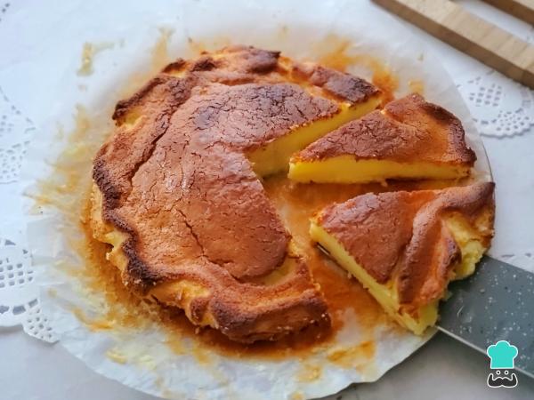Receta de Tarta de queso vasca o basque cheesecake