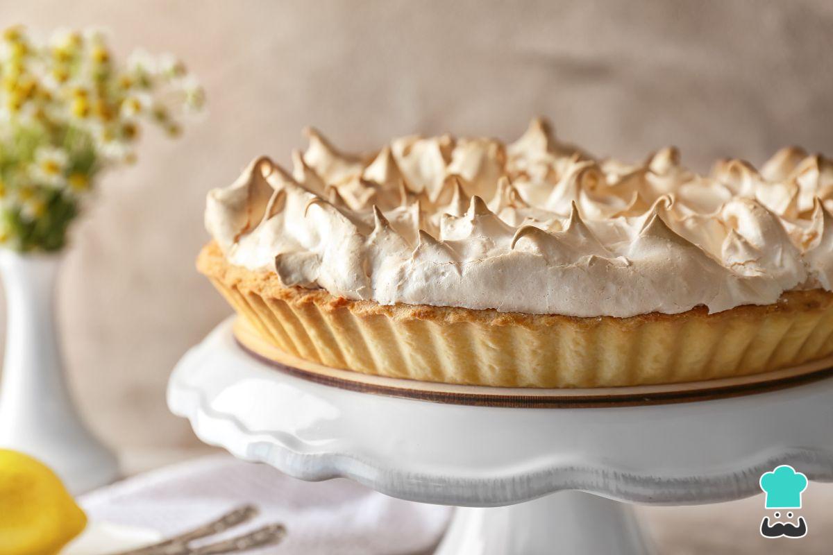 Receta de Pie de limón y merengue fácil