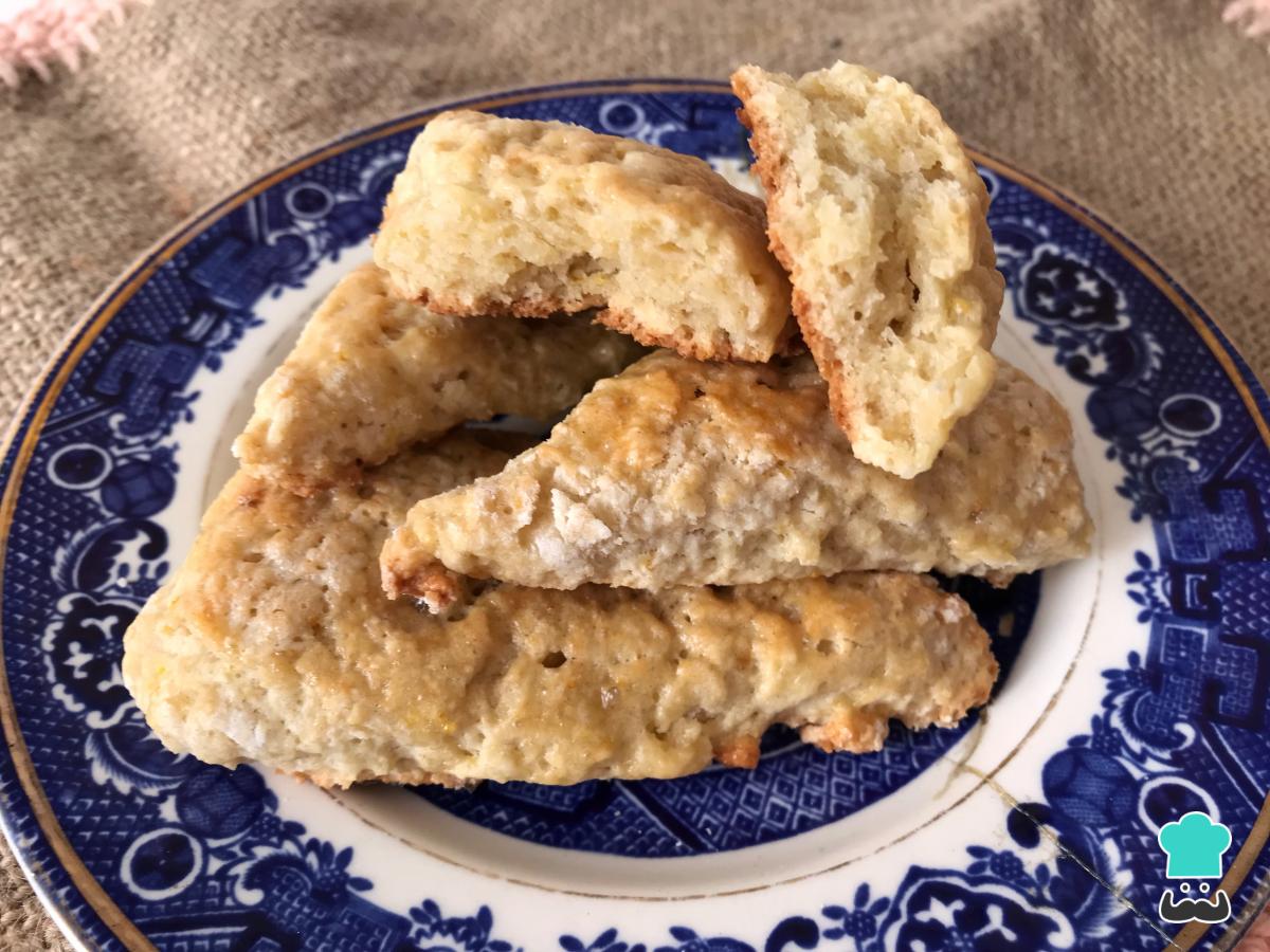 Receta de Scones de naranja