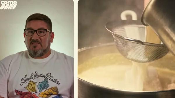 Dani García, chef: “Para que las croquetas queden más cremosas, el truco es añadir queso crema a la bechamel y hacer un doble rebozado” - El secreto de las croquetas de Dani García está en la bechamel