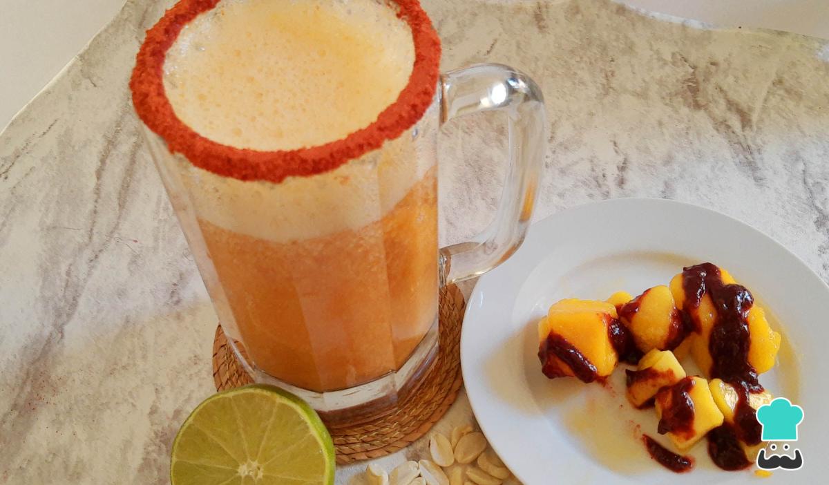 Michelada de mango