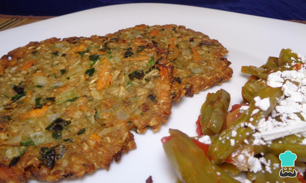 Receta de Hamburguesas veganas de avena y zanahoria