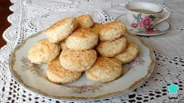 Receta de Scones dulces