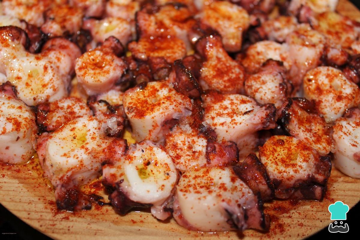 Receta de Pulpo a feira galega