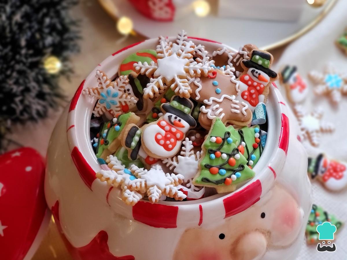 Receta de Galletas de Navidad blanditas