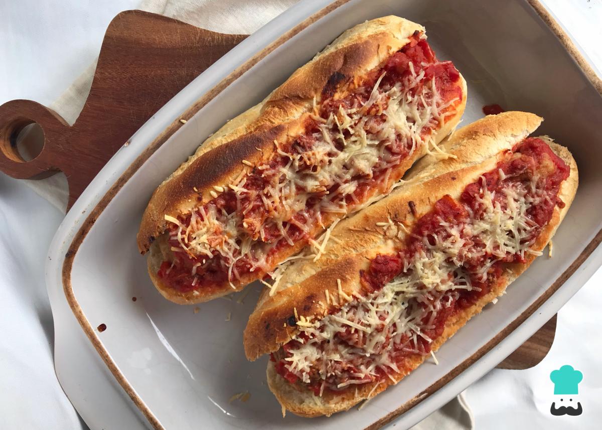 Receta de Sándwich de albóndigas