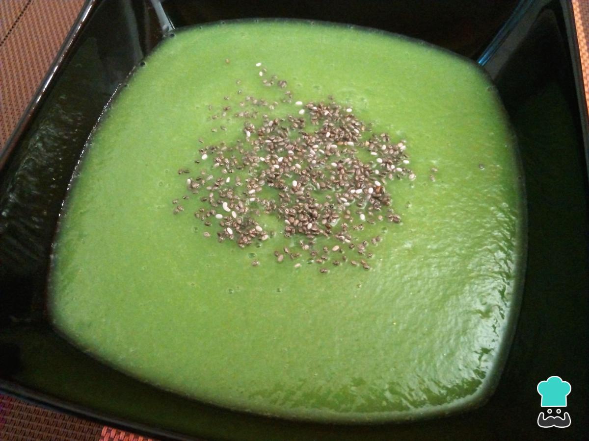 Receta de Crema de calabacín light sin queso (ni quesitos)