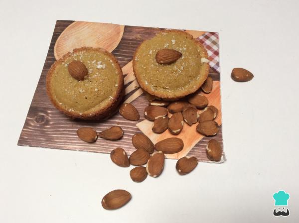 Receta de Cupcakes de almendras y avena