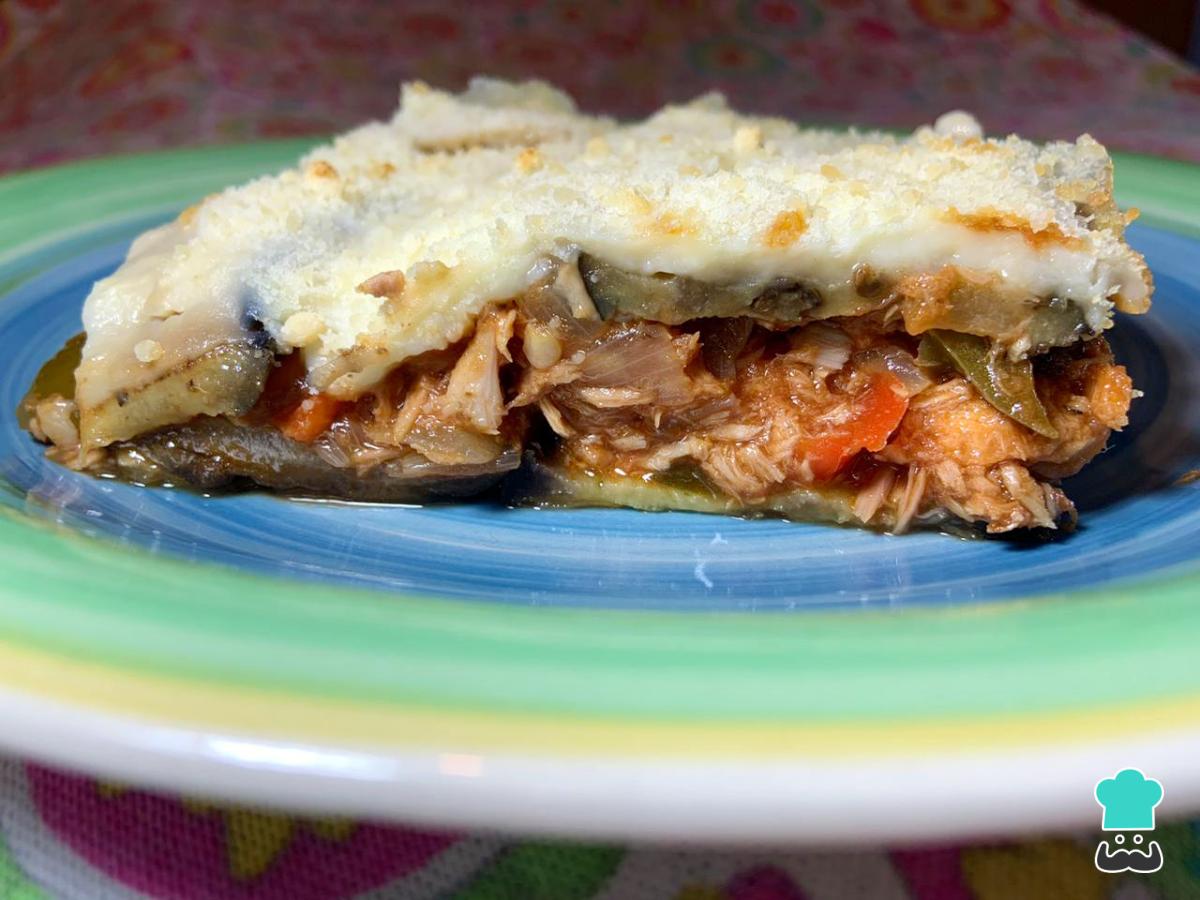 Receta de Musaka de atún