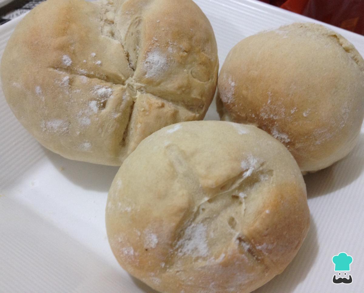 Receta de Pan blanco casero