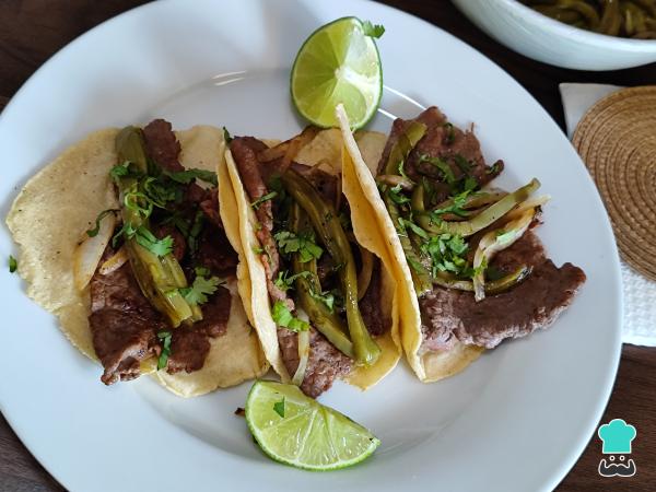 Receta de Tacos de gaonera