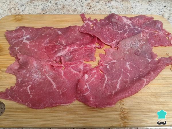 Receta de Tacos de gaonera - Paso 1