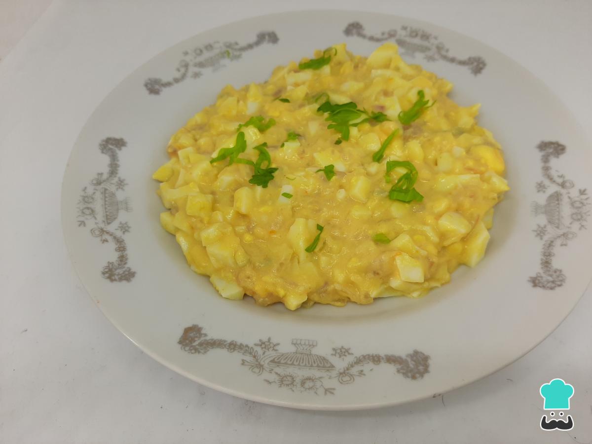 Receta de Ajiaco de huevo