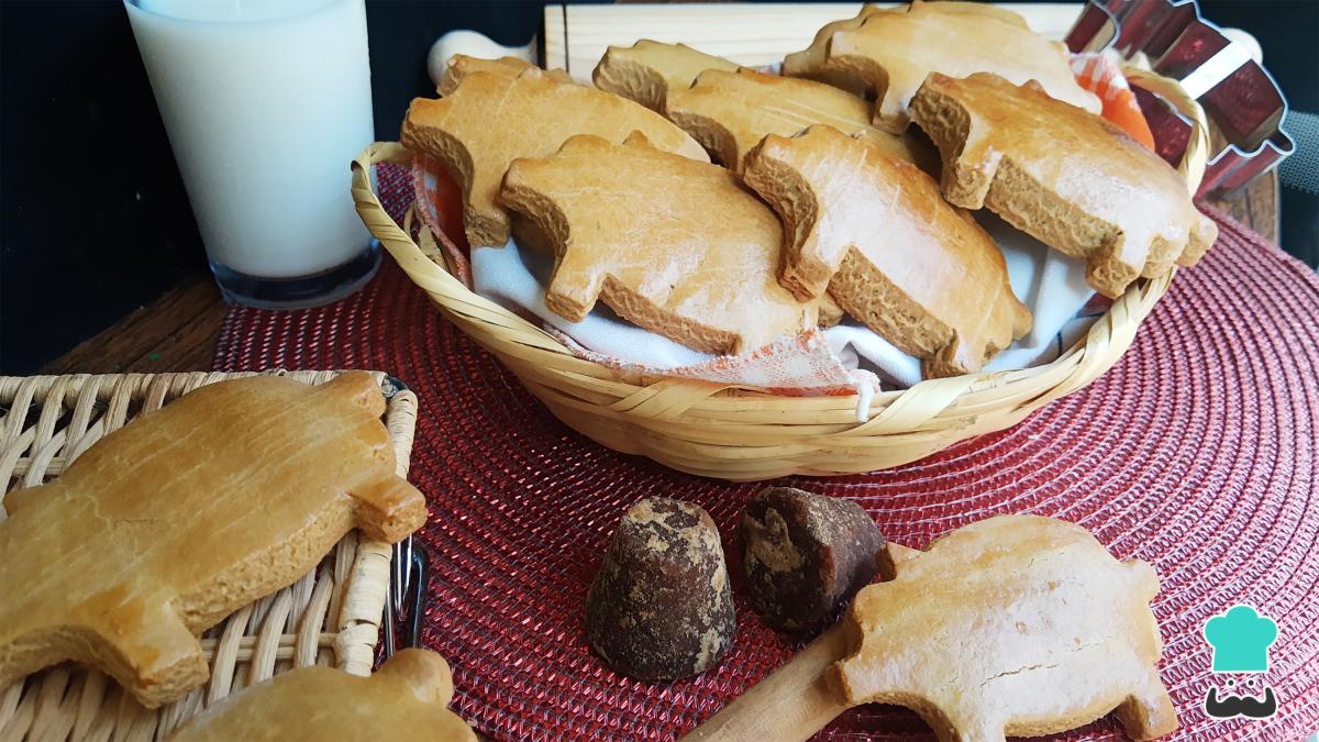 Receta de Puerquitos de piloncillo