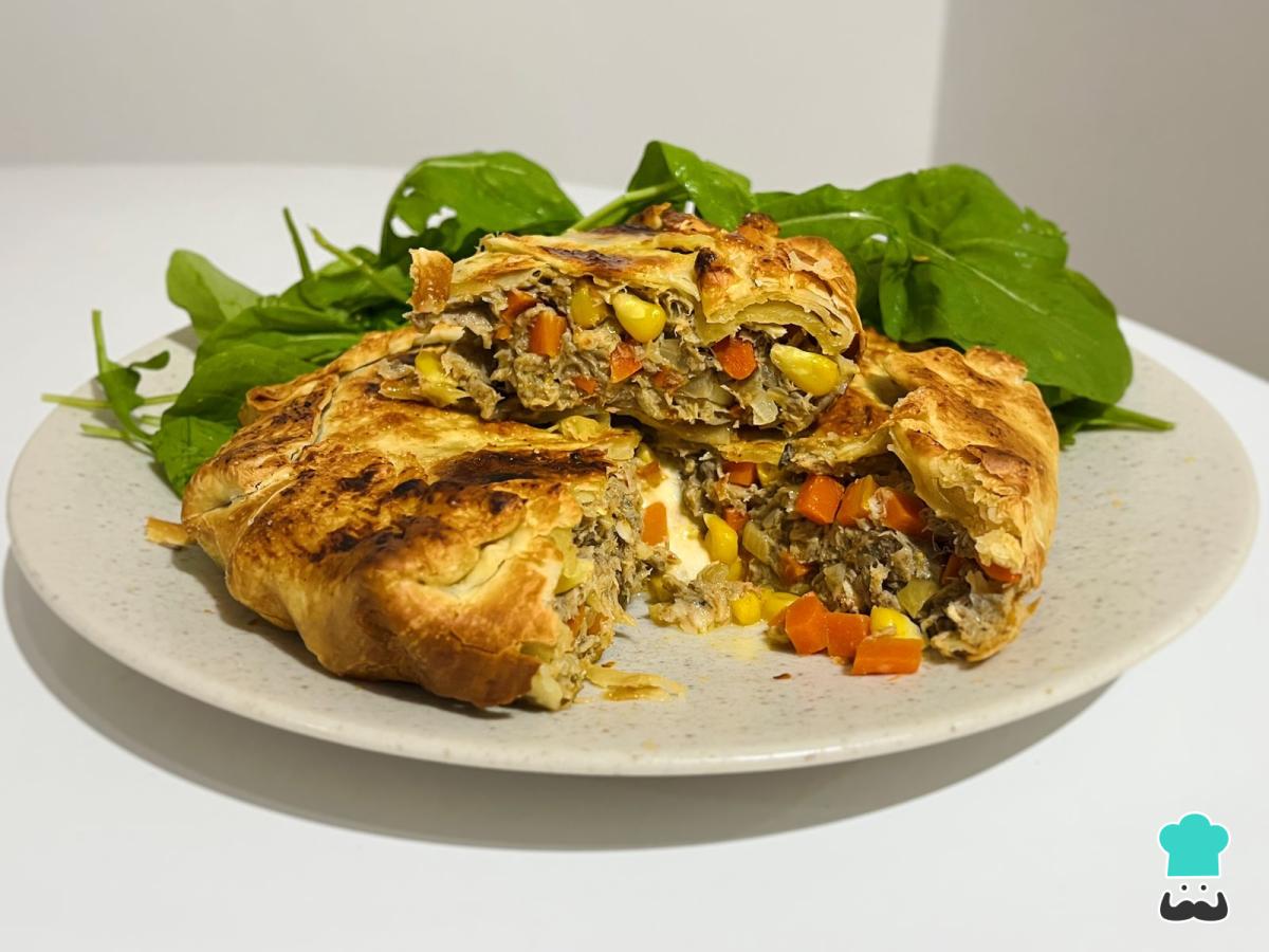 Receta de Tarta de caballa y choclo