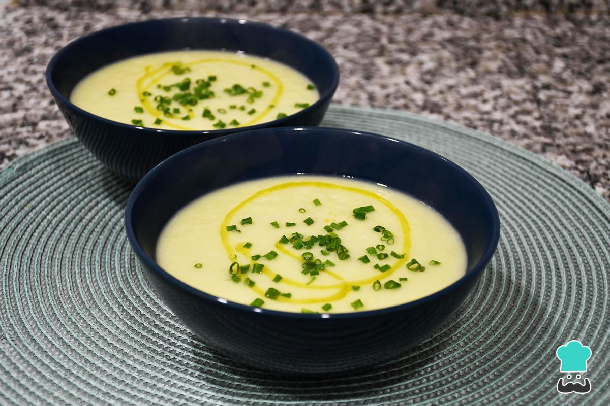 Receta de Vichyssoise sin nata