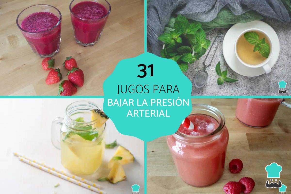 Jugos para bajar la presión arterial