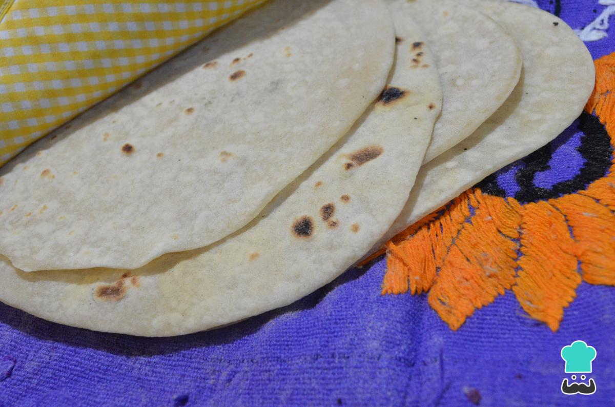 Receta de Tortillas para wrap