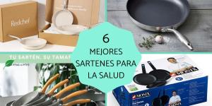 Mejores sartenes para la salud 2025