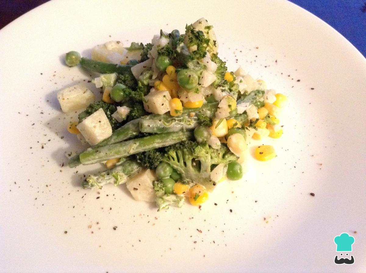 Receta de Ensalada de choclo, papas y brócoli