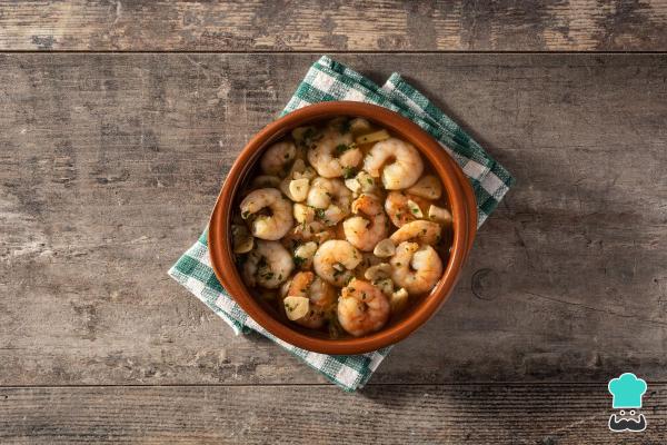 Receta de Langostinos al ajillo y vino blanco - Paso 5