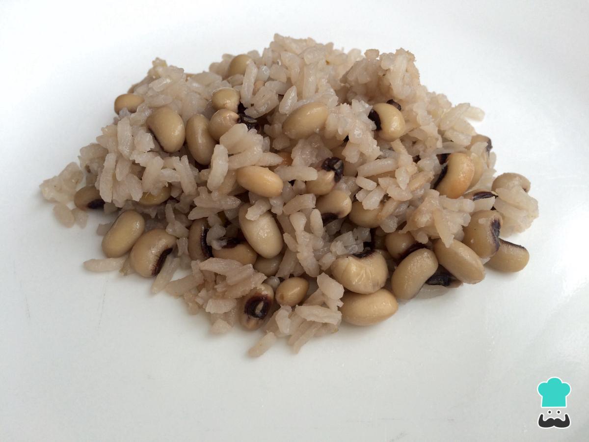 Receta de Arroz con frijoles colombianos